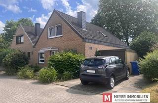 Doppelhaushälfte kaufen in 26180 Rastede, Rastede - Bezugsfreie Doppelhaushälfte mit kleinem Garten und Garage in Rastede-Wahnbek (Obj.-Nr.: 6407)