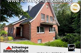 Haus kaufen in 21640 Bliedersdorf, Bliedersdorf - SCHWINGE IMMOBILIEN Stade: Schönes Familienhaus in Bliederdorf in ruhiger Seitenstraße am Wald.