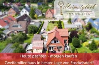 Haus kaufen in 23617 Stockelsdorf, Stockelsdorf - Heute pachten, morgen kaufen! Zweifamilienhaus in bester Lage von Stockelsdorf + pot. Baugrundstück!