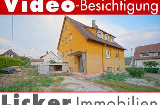 Haus kaufen in 71394 Kernen, Kernen im Remstal - * Projektiertes 3-Familienhaus - entkernt - noch individuell gestaltbar.