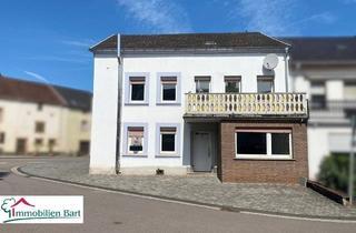 Haus kaufen in 54441 Trassem, Trassem - NÄHE SAARBURG: WOHNHAUS MIT 4 SCHLAFZIMMERN 2 WOHNUNGEN MÖGLICH