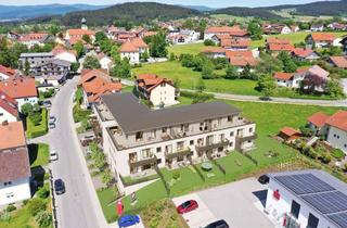 Wohnung kaufen in 94239 Ruhmannsfelden, Großzügige 3 Zimmerwohnung mit Südterrasse. Erstbezug.