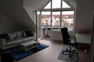 Wohnung mieten in 86343 Königsbrunn, möblierte 2-Zimmer-DG-Wohnung in Königsbrunn Dachterrasse EBK provisionsfrei ab 1.12.