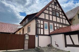 Einfamilienhaus kaufen in 91484 Sugenheim, Sugenheim - Historisches Einfamilienhaus mit Nebengebäude - liebevollst saniert und restauriert