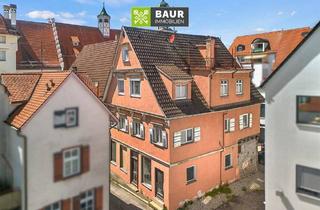 Haus kaufen in 88400 Biberach, Biberach an der Riß - 360° I Historischer Rohdiamant! - Stadthaus im Zentrum Biberachs