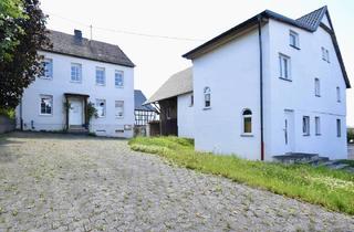 Haus kaufen in 55758 Sonnschied, Sonnschied - -RESERVIERT- Immobilienpaket - 2 freistehende Wohnhäuser mit riesiger Scheune in idyllischer Lage