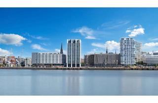 Wohnung kaufen in Am Strandkai, 20457 HafenCity, Luxus am Wasser: moderne Neubauwohnung mit seitlichem Elbblick