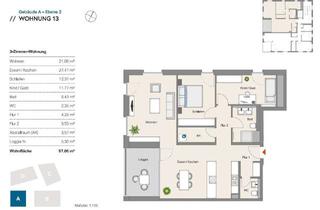 Wohnung mieten in Bahnhofstr., 71083 Herrenberg, Helle 3,5-Zimmer-Wohnung mit Loggia in zentraler Lage in Herrenberg