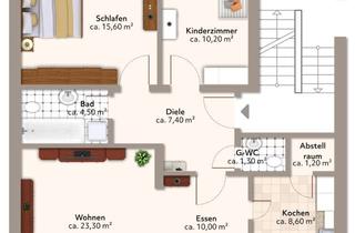 Wohnung mieten in 48268 Greven, 3-Zimmer-Wohnung - Toller Grundriss - in stadtzentraler Lage!