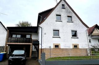 Haus kaufen in 35466 Rabenau, großzügiges Zweifamilienhaus mit großem Garten