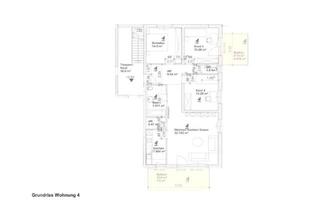 Wohnung mieten in 71126 Gäufelden, **Energieeffizient, Neubau** 4,5 Zimmer Wohnung in Gäufelden