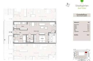 Wohnung mieten in 61118 Bad Vilbel, Kompakte 3-Zi.-Whg. mit Balkon und Einbauküche