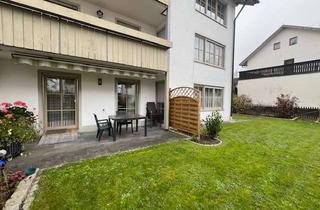 Wohnung kaufen in 87616 Marktoberdorf, Wunderschöne 4-Zimmer-Eigentumswohnung mit vielen Extras und Garten