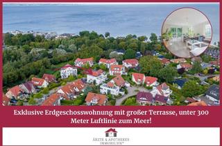 Wohnung kaufen in 23683 Scharbeutz, Exklusive Erdgeschosswohnung mit großer Terrasse, unter 300 Meter Luftlinie zum Meer!