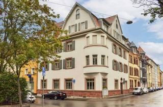 Wohnung kaufen in 67063 Ludwigshafen, Stil-Altbau-Maisonette in denkmalgeschützer Stadtvilla 102 m², 3,5 Zimmer mit Studio und Balkon