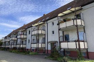 Wohnung kaufen in 01594 Hirschstein, Gepflegte Eigentumswohnung mit Balkon und Garage in ruhiger Wohnlage