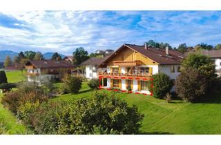 Wohnung kaufen in 87637 Seeg, Großzügige 5-Zimmer-Erdgeschosswohnung mit Bergblick und sonnigen Terrassen