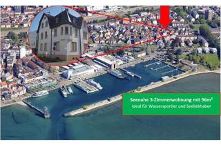 Wohnung mieten in Hünistraße, 88045 Friedrichshafen, Exklusive und großzügige 3-Zimmerwohnung mit Terrasse, direkt am Bodensee in KfW-Effizienzhaus