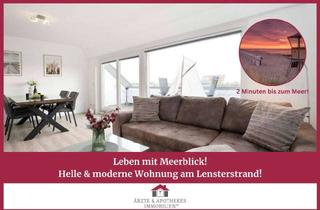 Wohnung mieten in 23743 Grömitz, Leben mit Meerblick!Heller & moderner 2. Wohnsitz am Lensterstrand!