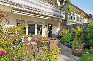 Haus kaufen in 82049 Pullach, Reihenendhaus mit idyllischem Garten / Südterrasse und Südbalkon / Garage / Kauf auf Nießbrauchbasis