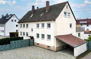 Wohnung kaufen in 88499 Riedlingen, Zentral gelegene Erdgeschosswohnung mit direktem Gartenzugang und großer Doppelgarage