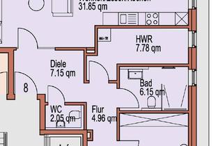 Penthouse kaufen in Ferdinand-Spahn-Weg, 59379 Selm, Erstbezug: Exklusive Penthousewohnung mit moderner Ausstattung und zwei Dachterrassen!