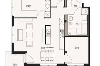 Wohnung mieten in Mehrower Allee 20A, 12687 Marzahn, Helle 3-Raumwohnung mit Balkon und Fußbodenheizung