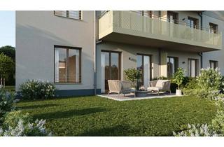 Wohnung mieten in 60386 Riederwald, + Perfekt für Familien + Emissionsfrei +4-Zi-Wohnung mit 2 Bädern und ca. 150m2 Privatgarten