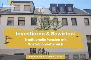 Gewerbeimmobilie kaufen in 07937 Zeulenroda-Triebes, Investieren & Bewirten: Traditionelle Pension mit Gastronomiebereich