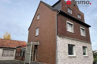 Einfamilienhaus kaufen in 52146 Würselen, Bezugsfreies, renovierungsbedürftiges Einfamilienhaus mit zusätzlichem Werkstatt-/Garagengebäude in