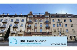 Haus kaufen in 76131 Oststadt, Vermietetes Wohn-u. Geschäftshaus, Hinterhaus + Werkstatt mit Potential in attraktiver Lage!