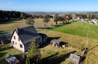 Einfamilienhaus kaufen in 08209 Auerbach, Bezugsbereites Einfamilienhaus mit großzügigem Grundstück, Garage & Stellplätzen am Waldesrand