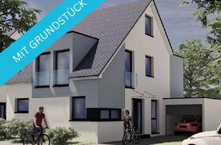 Einfamilienhaus kaufen in Auf Der Reide 48, 40468 Unterrath, inkl. Grundstück, KfW 40, freistehendes Einfamilienhaus zum Festpreis! PV-Anlage und Wärmepumpe