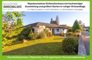 Einfamilienhaus kaufen in 56479 Hüblingen, Repräsentatives Einfamilienhaus mit Traumgarten