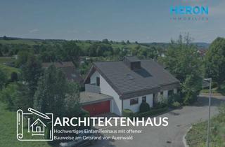 Einfamilienhaus kaufen in 71549 Auenwald, ARCHITEKTENHAUS - Hochwertiges Einfamilienhaus mit offener Bauweise am Ortsrand von Auenwald