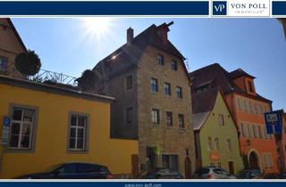 Haus kaufen in 91541 Rothenburg, Rothenburg ob der Tauber - Vollvermietetes Wohn- und Geschäftshaus in Rothenburgs historischer Altstadt