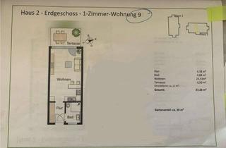 Wohnung kaufen in Arnbacher Straße 32, 85247 Schwabhausen, Schöne und neuwertige 1-Zimmer-Erdgeschosswohnung in Schwabhausen mit Terrasse und Garten