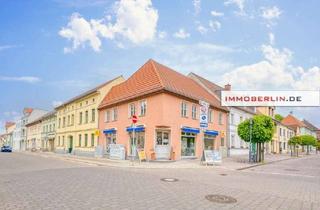 Anlageobjekt in 16775 Gransee, IMMOBERLIN.DE - Historisches, 2006 saniertes Wohn- + Geschäftshaus mit Ausbaupotential