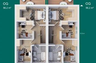 Reihenhaus kaufen in 85049 Ingolstadt, DHH Family Fino / GreenHomes