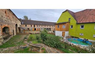 Bauernhaus kaufen in 04769 Naundorf, Naundorf - 3-Seiten-Bauernhof: großes Grundstück, Scheune, Wohnhaus, Stall- und Wirtschaftsgebäude