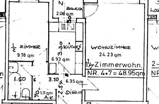 Wohnung mieten in Antonienstraße 54, 13403 Reinickendorf, Renovierungsbedürftige 1,5-Zimmer-Wohnung mit Balkon