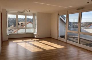 Wohnung mieten in Hirschstraße 48, 71272 Renningen, Helle 3 Zimmer-DG-Wohnung mit Einbauküche, großer Loggia und TG-Stellplatz in Malmsheim