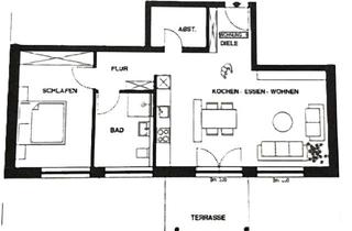 Wohnung mieten in 73326 Deggingen, **Helle exklusive 2 Zi-Wohnung**2022er KFW40Plus Neubau mit Südausrichtung , Balkon/Terasse