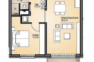 Wohnung mieten in 97816 Lohr, Attraktive 2-Zimmerwohnung 60m² mit Balkon und EBK in Lohr am Main