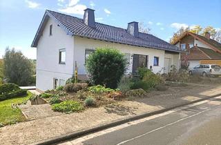 Einfamilienhaus kaufen in 65558 Holzheim, Einfamilienhaus mit Einliegerwohnung, Mehrgenerationenhaus, Garten, Garage, Burgblick