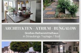 Reihenhaus kaufen in 94315 Straubing, Straubing - Modernisierter Atrium Bungalow Reihenhaus Straubing Süd Toplage