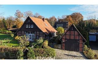 Einfamilienhaus kaufen in 48155 Münster, Münster - Historisches Fachwerk-Haus mit Remise, Gartenhaus, Garage, Teich