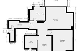 Wohnung mieten in 48147 Münster, Teilmöblierte Dachgeschoss Wohnung mit Klimaanlage