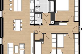 Penthouse mieten in Immanuel-Kant-Str. 24, 44803 Altenbochum, 4-Zimmer-Penthouse-Wohnung mit 2 Balkonen im Effizienzhaus 55 (EE) * nachhaltig & urban wohnen