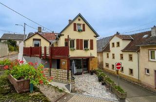 Einfamilienhaus kaufen in 55283 Nierstein, Außergewöhnlich: Interessantes Einfamilienhaus mit Laden (auch Kiosk od. Imbiss) & vielen Optionen.